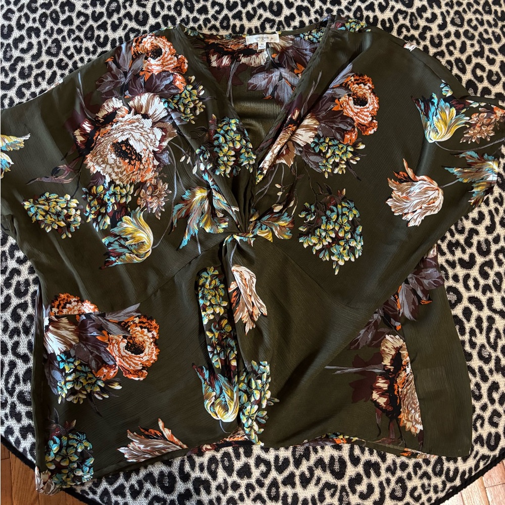 Umgee Floral Kimono Top